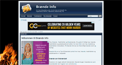 Desktop Screenshot of braende.info